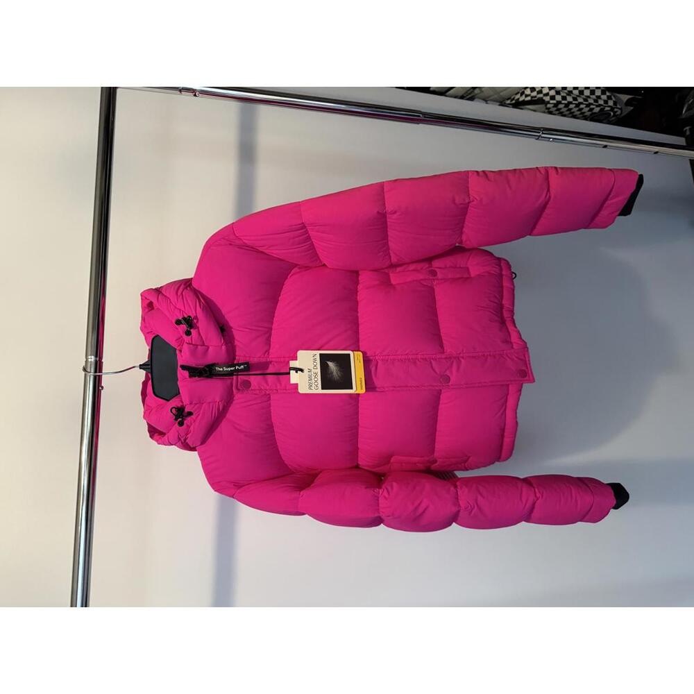 The Super Puff Premium Goose Down Puffer Jacket - Hot Pink